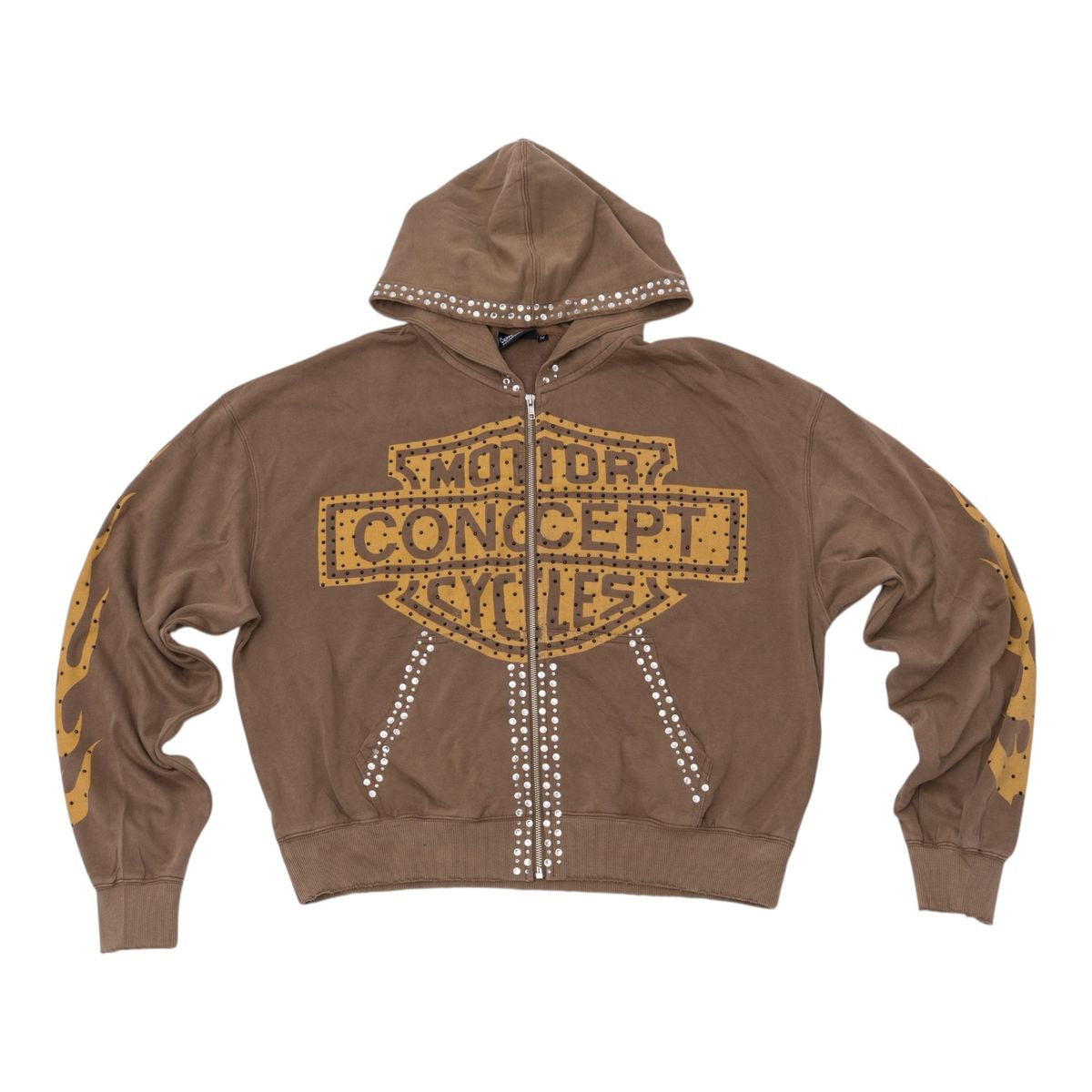 CONCEPT "MC" HOODIE BRWN