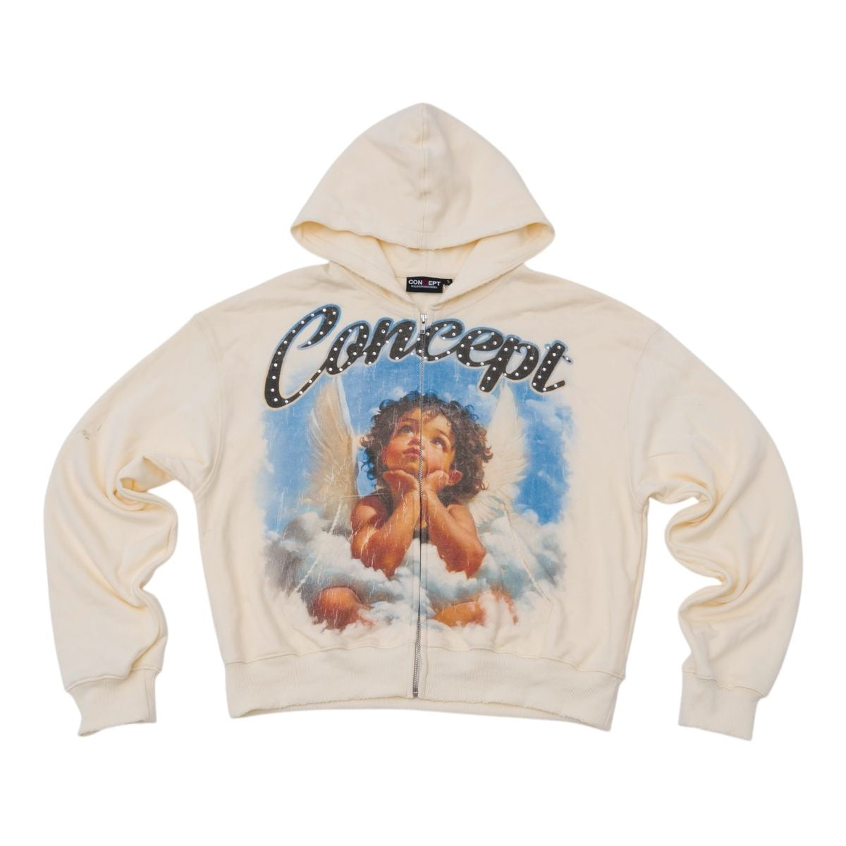 CONCEPT "ANGEL 1" HOODIE-BONE