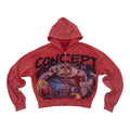 CONCEPT "FALCON" HOODIE- RED