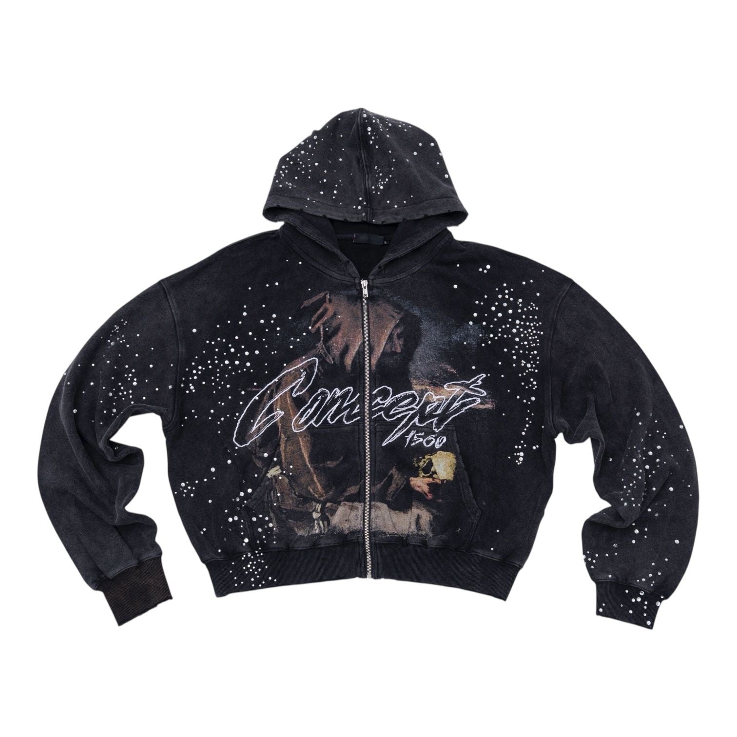 CONCEPT "CLOAK" HOODIE - BLACK