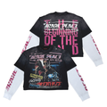 WASHED TWOFER W/ RHINESTONE DETAILS BLACK