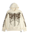 GFTD DARK TIMES BONE HOODY