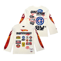 Gunzinii french Terry crewneck OFF WHITE