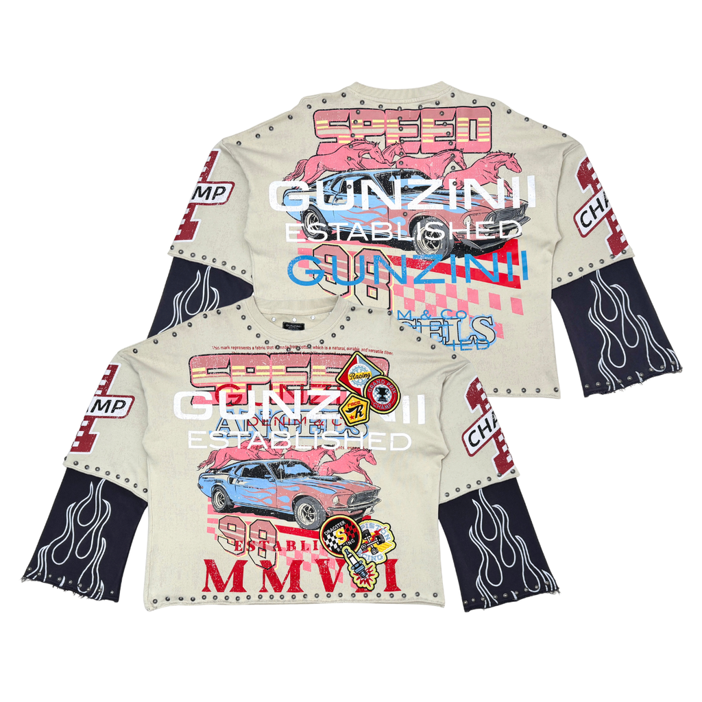 Gunzinii long sleeve top SAND