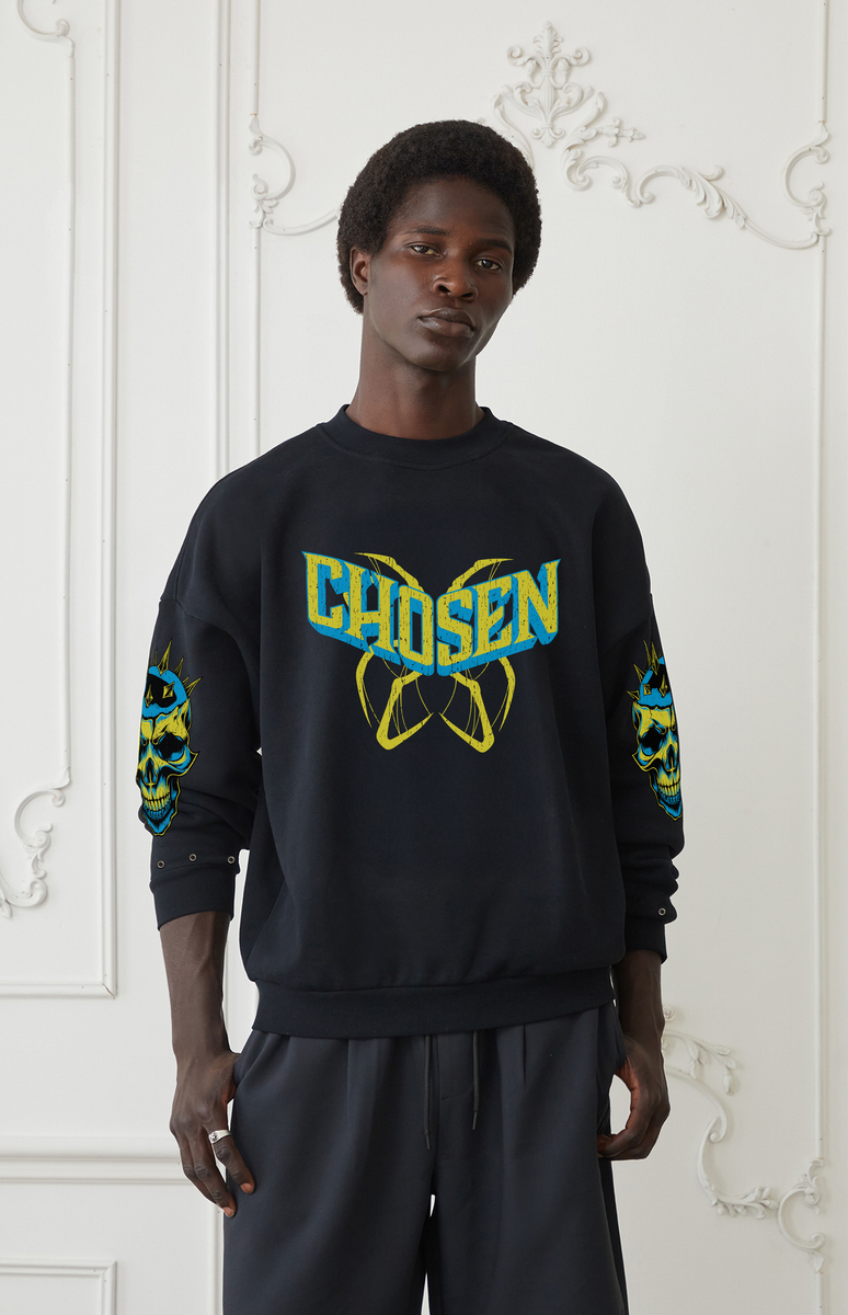 Oversized sweatshirt BLACK