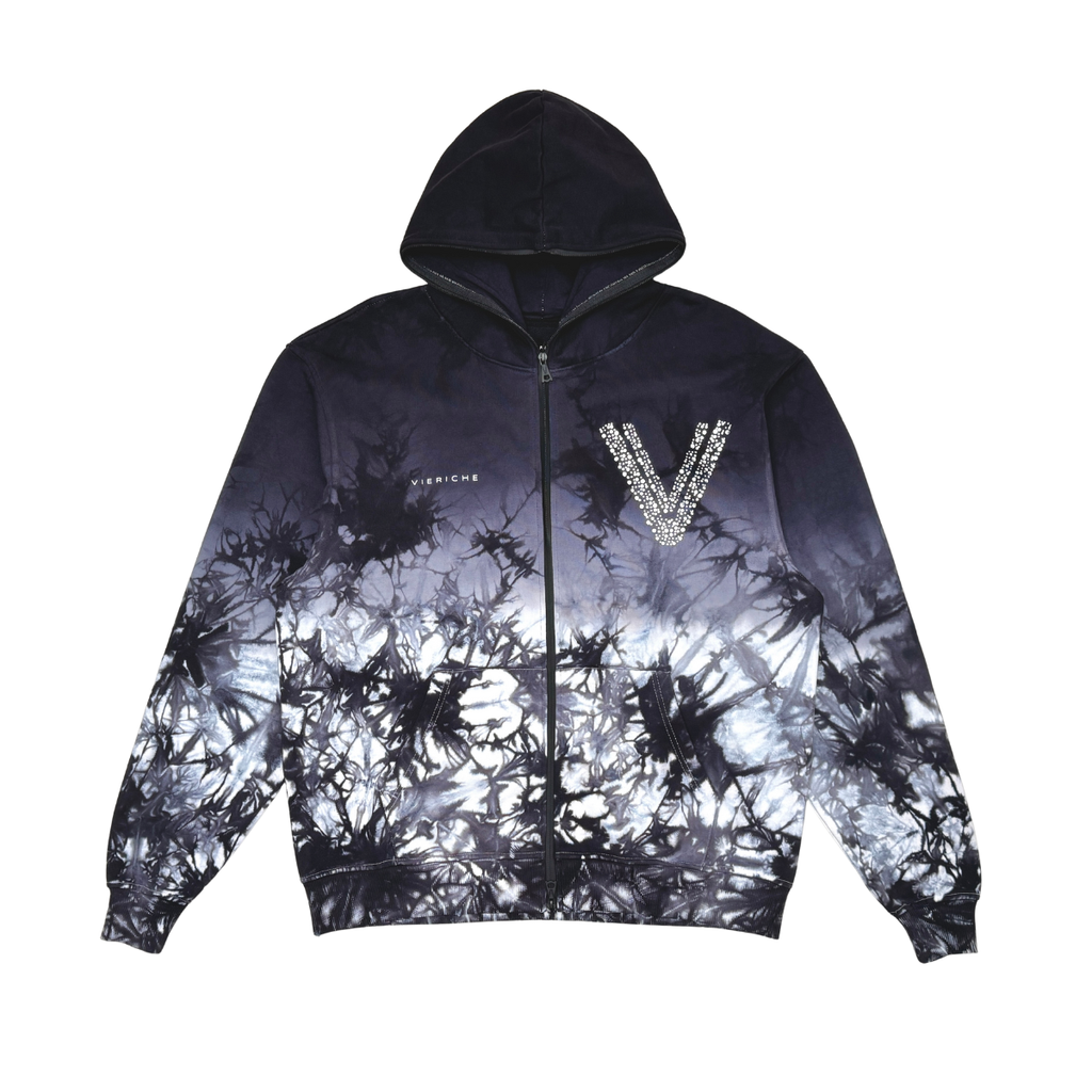 VIE RICHE Archangel Faded Hoodie- Black