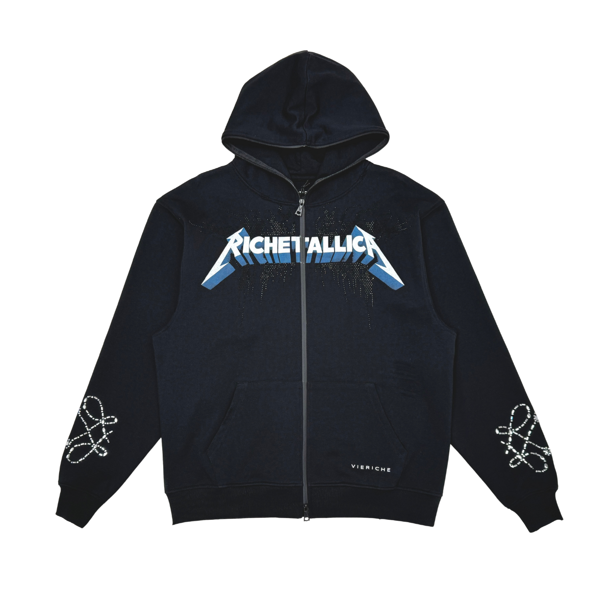 VIE RICHE Richetallica Hoodie- Black