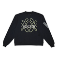 VIE RICHE Live Rose Crew- Black
