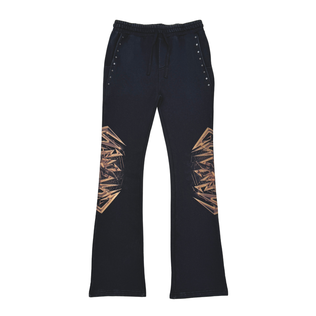 French Terry sweatpants BLK