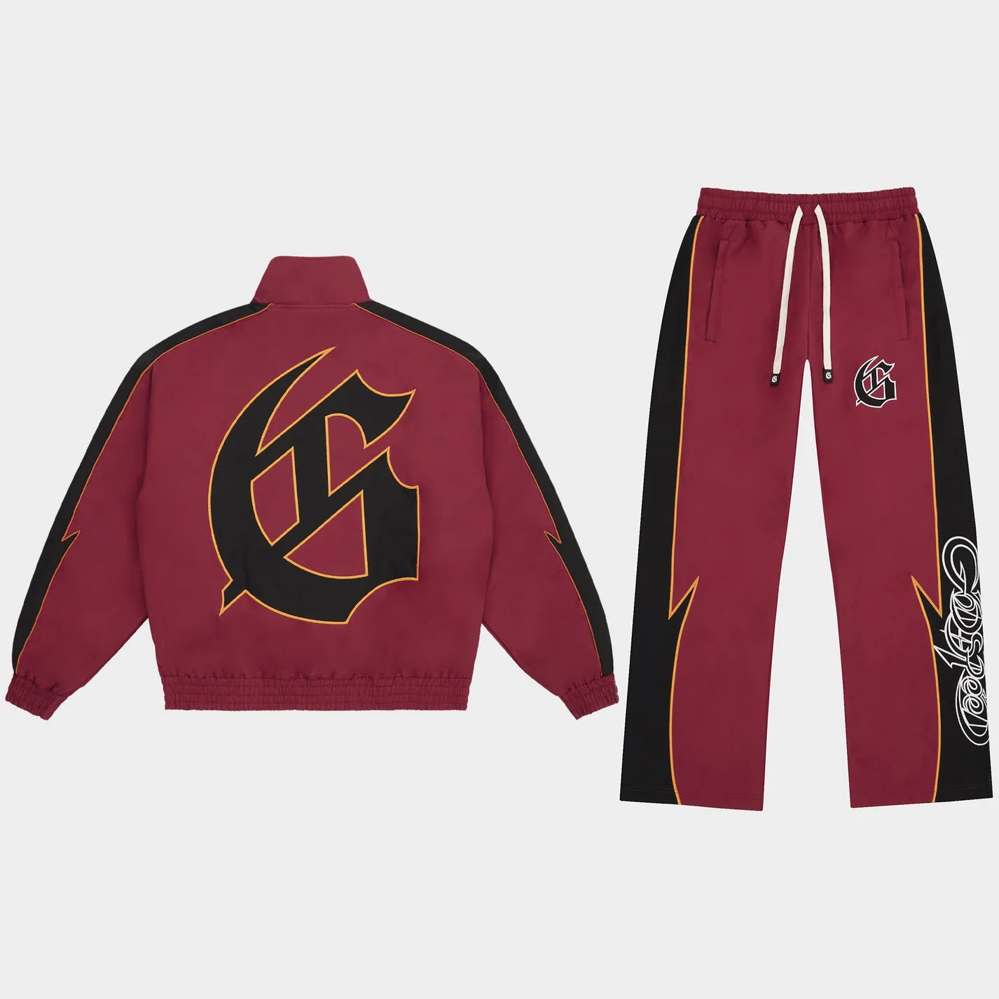 GodSpeed Gt Track Jacket- Red Wine
