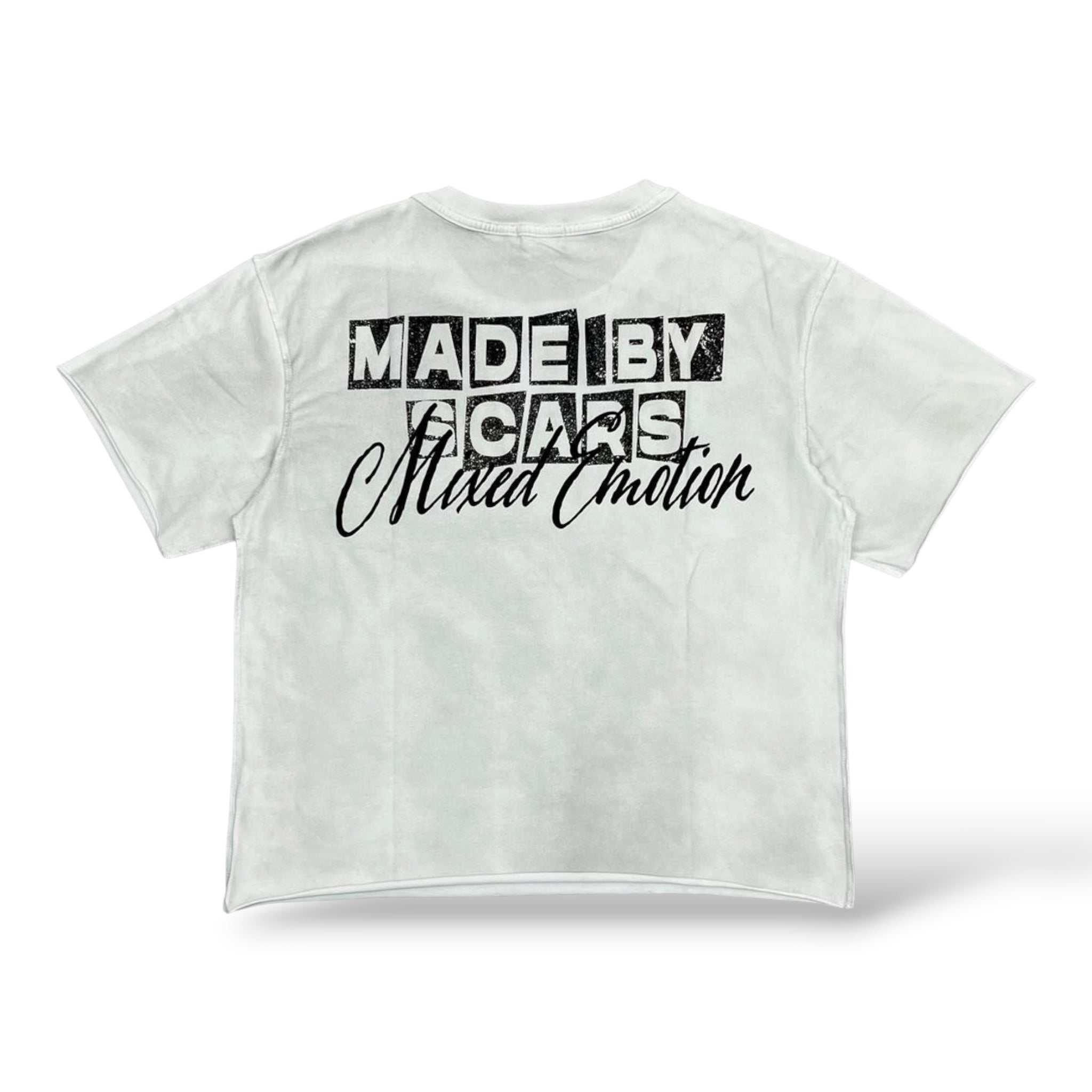 Mixed Emotion 'XIX' Oversized T-Shirt- White