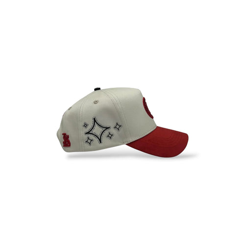 Caps'Fans 'Cardi 90' Hat- Red