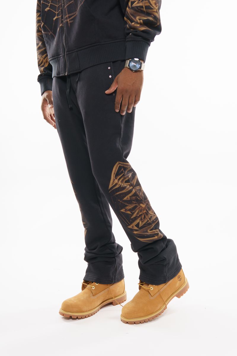French Terry sweatpants BLK