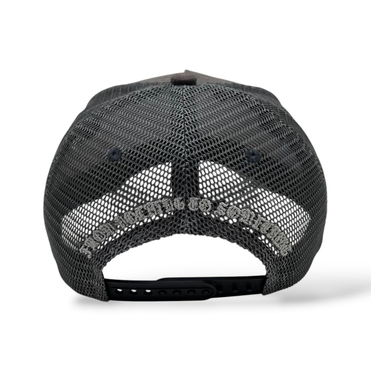 Hudson 'V2 Diamond 777' Suede Trucker Hat- Grey
