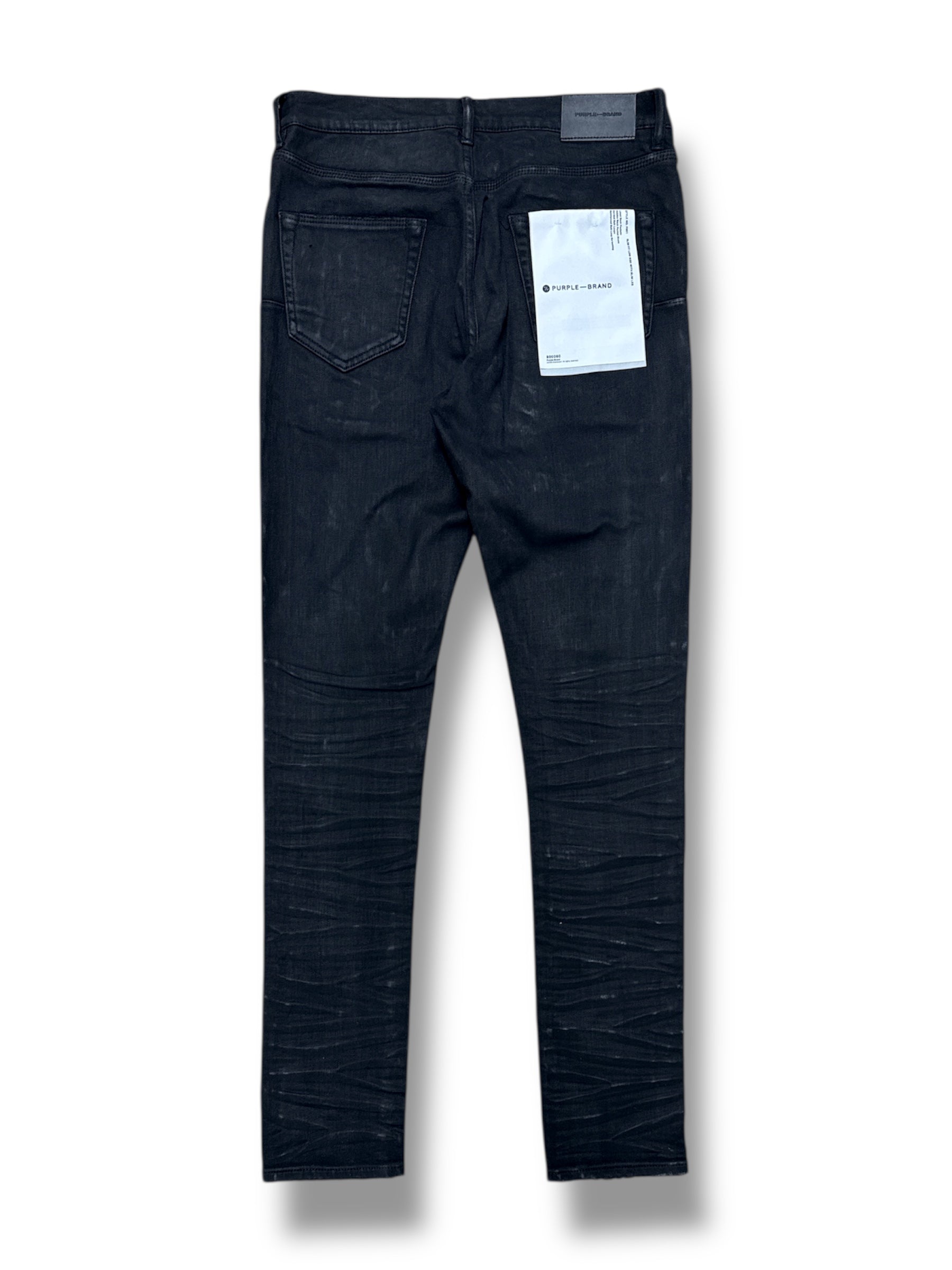 PURPLE P001-BLR Skinny Jeans- Black