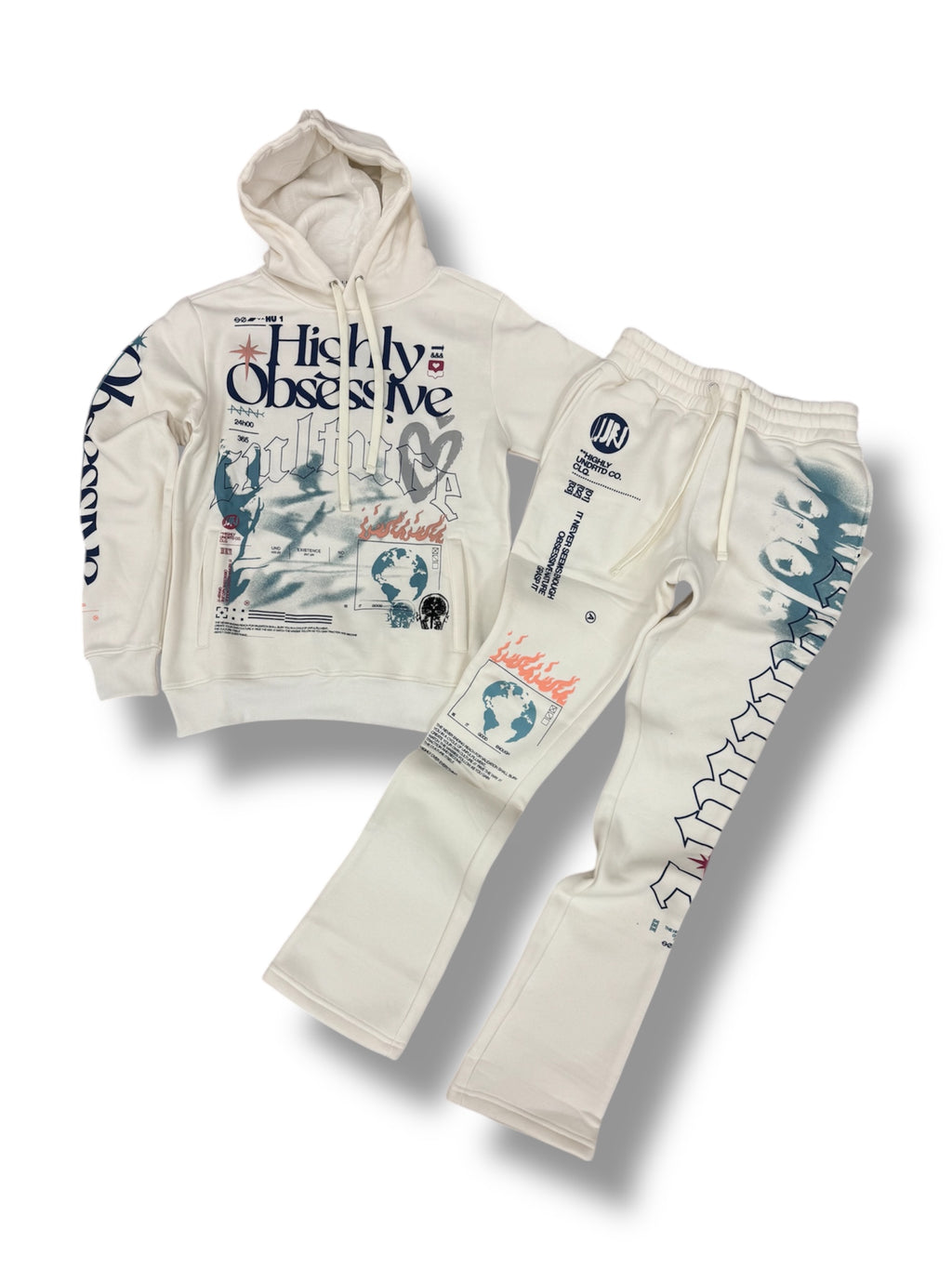 Undrtd Stack Sweats- Sail
