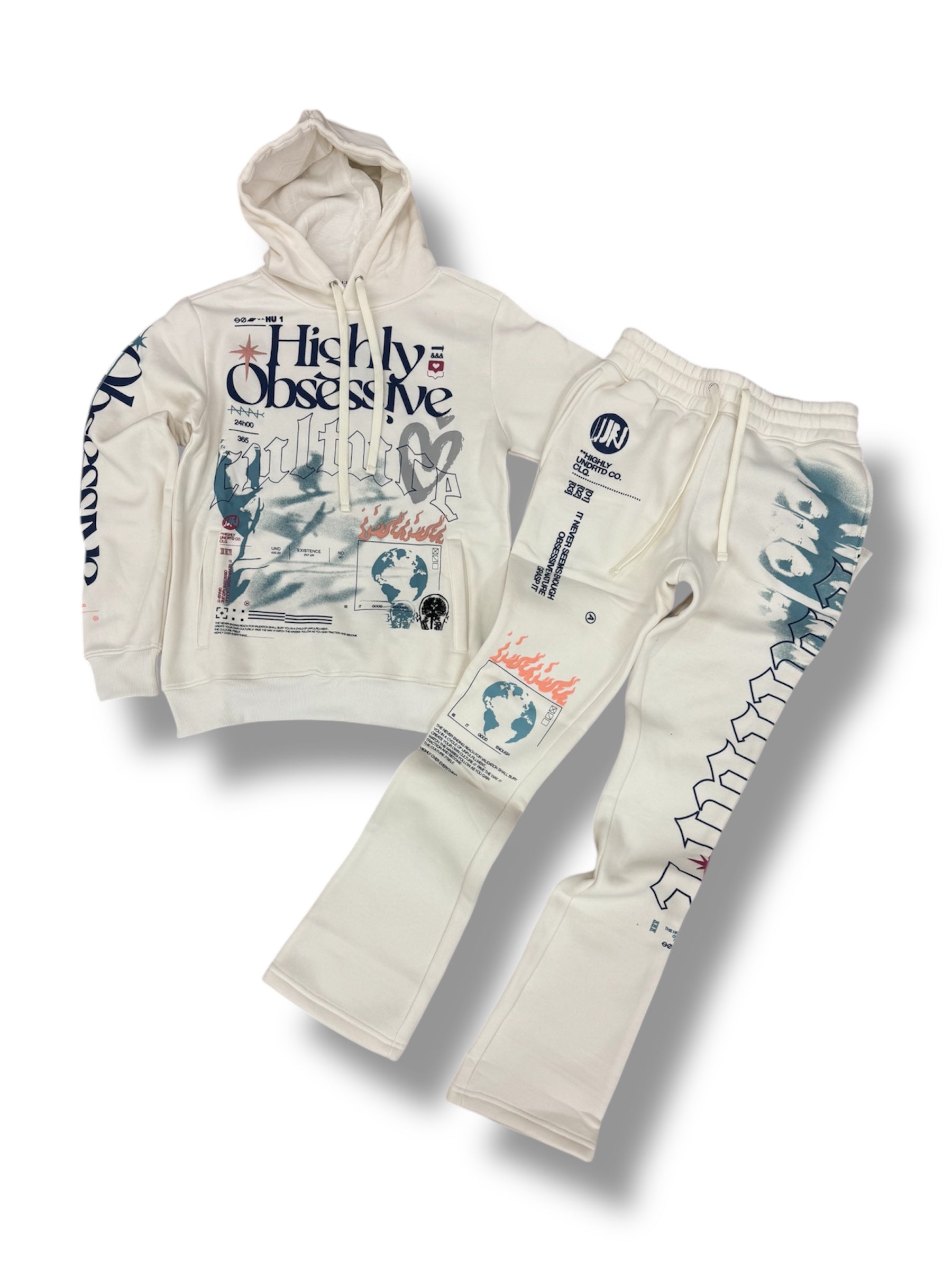 Undrtd Stack Sweats- Sail