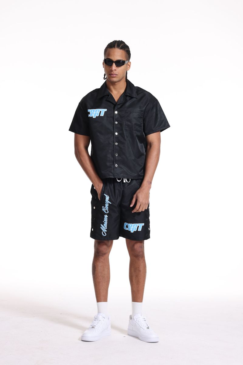 Concept LA  'Concept 11' Shorts- Black/Blue