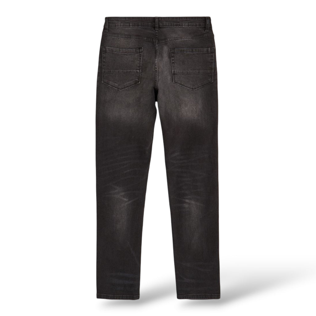 Reason 'Starburst' Denim Skinny Jeans (700)- Black