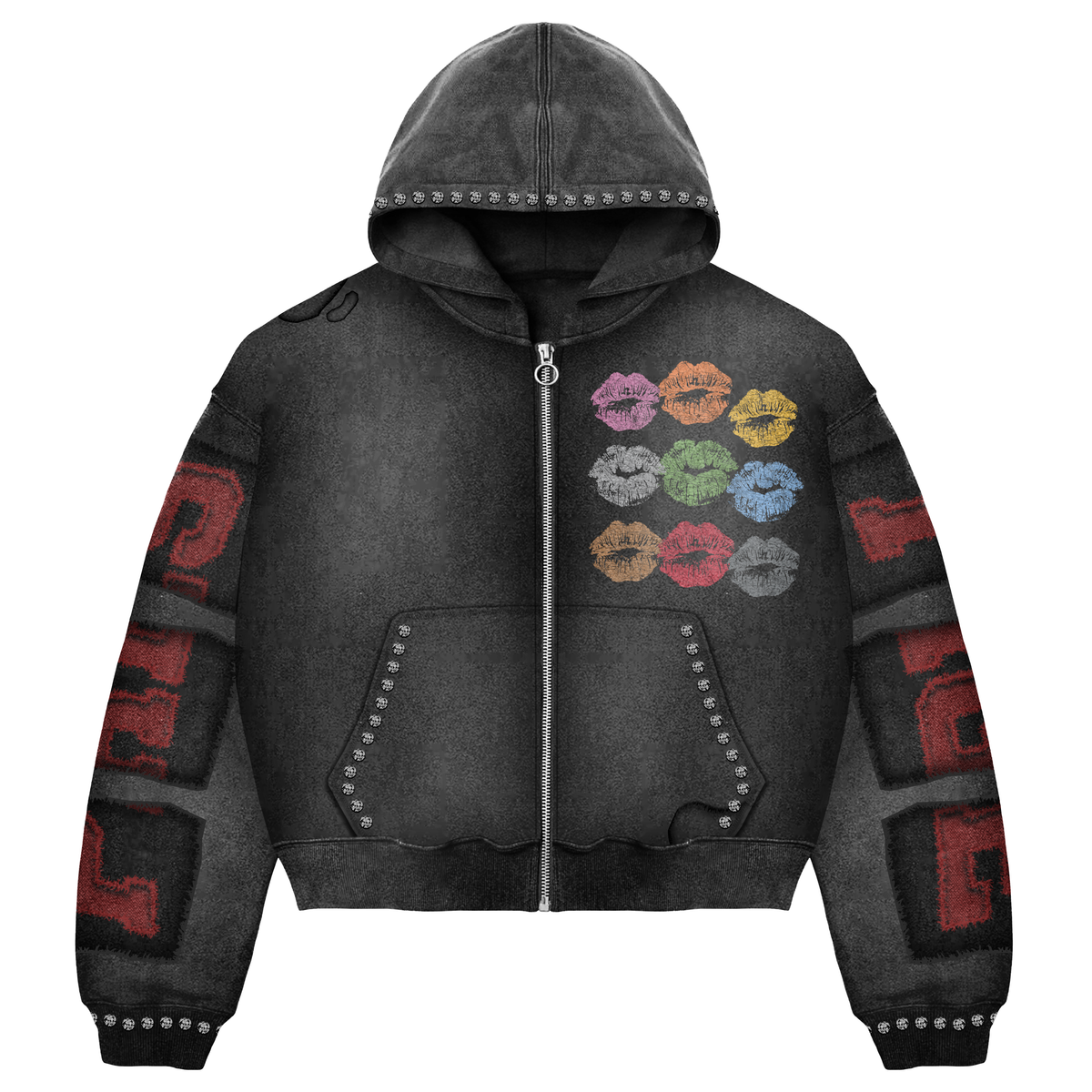 Prestige Aura Zip Up Hoodie-Blk