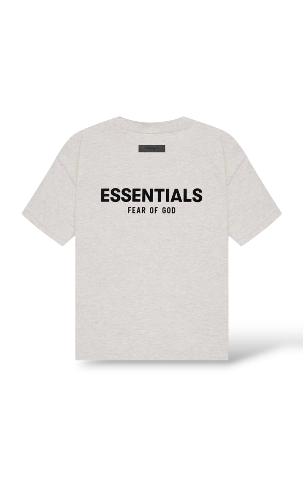 Essentials Fear Of God T-Shirt- Light Oatmeal