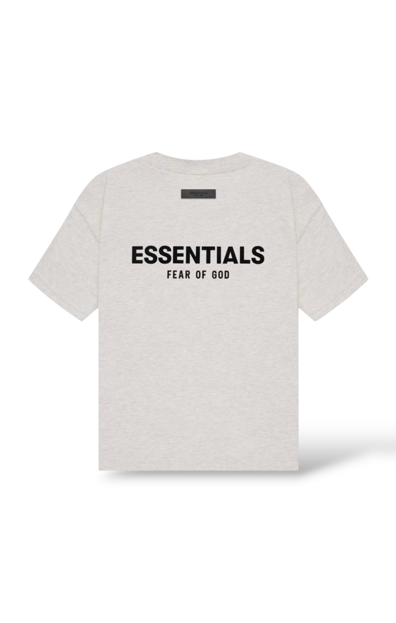 Essentials Fear Of God T-Shirt- Light Oatmeal