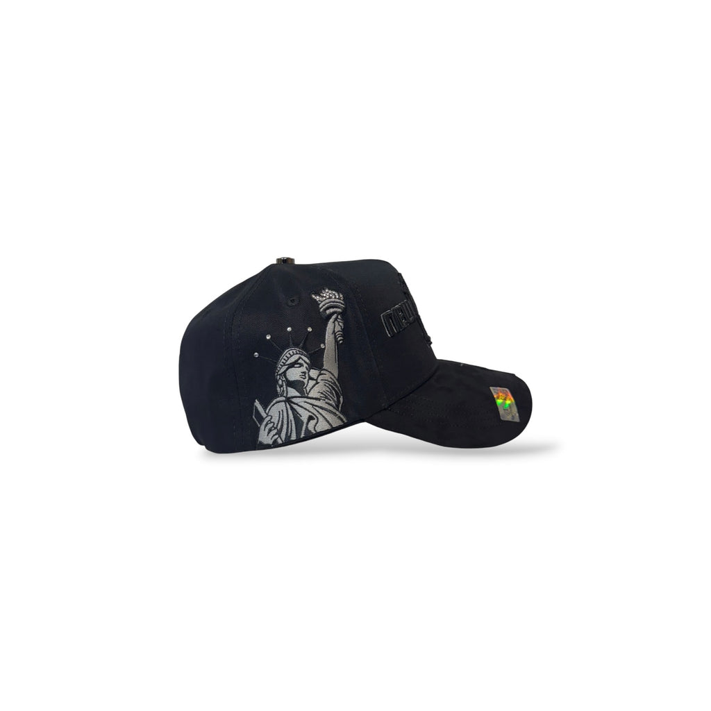 Caps'Fans  'NY Crystals' Hat- Black