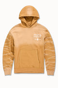 Jordan Craig Tonal Washed Pullover Hoodie- Camel