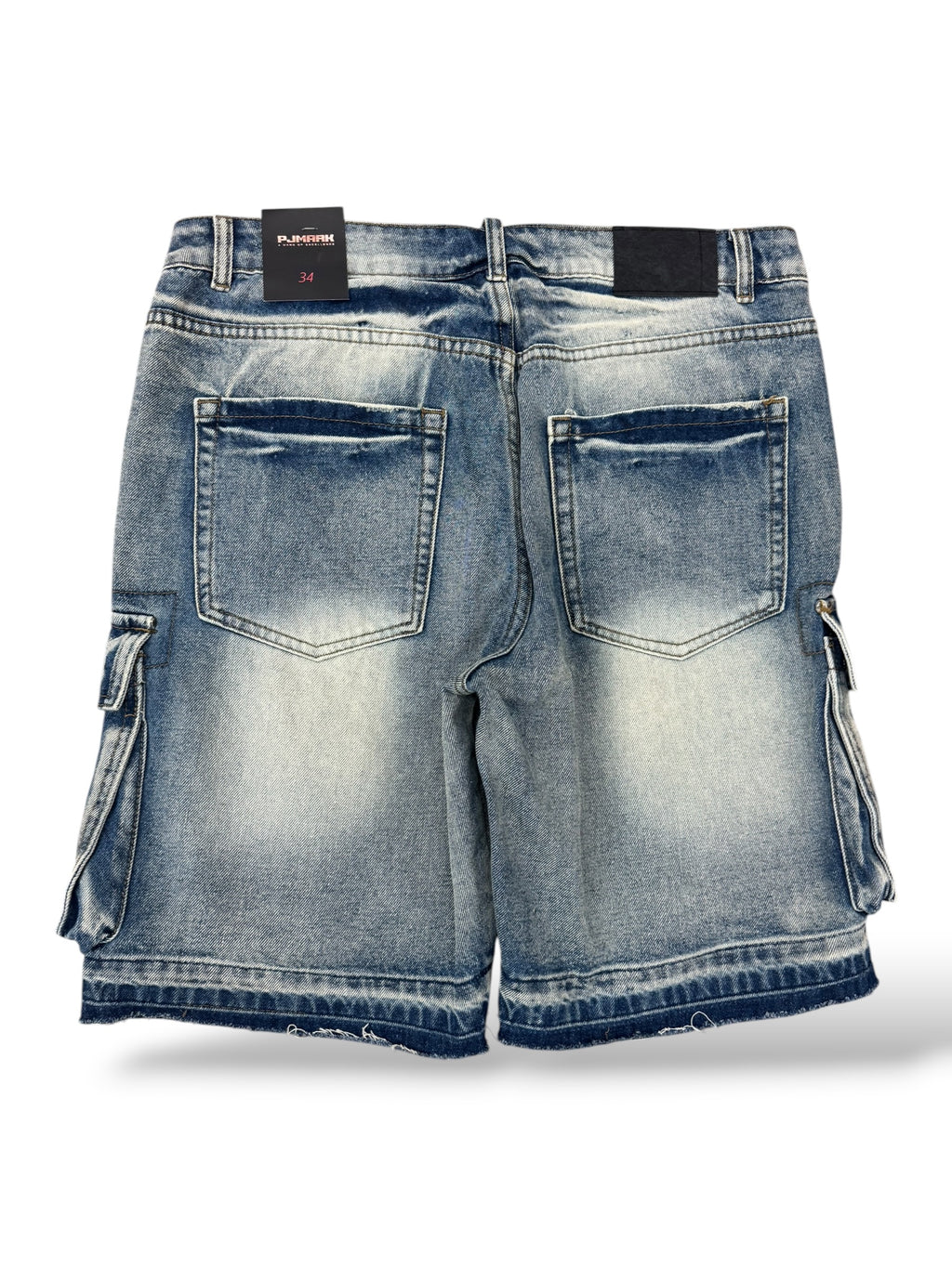 PJ MARK Cargo Jean Shorts- Indigo
