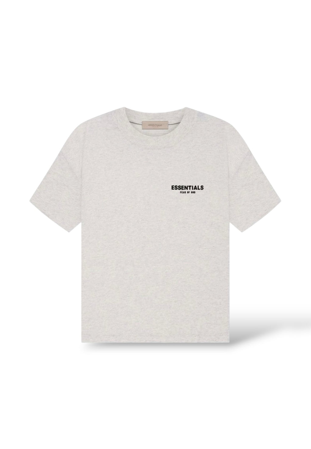 Essentials Fear Of God T-Shirt- Light Oatmeal