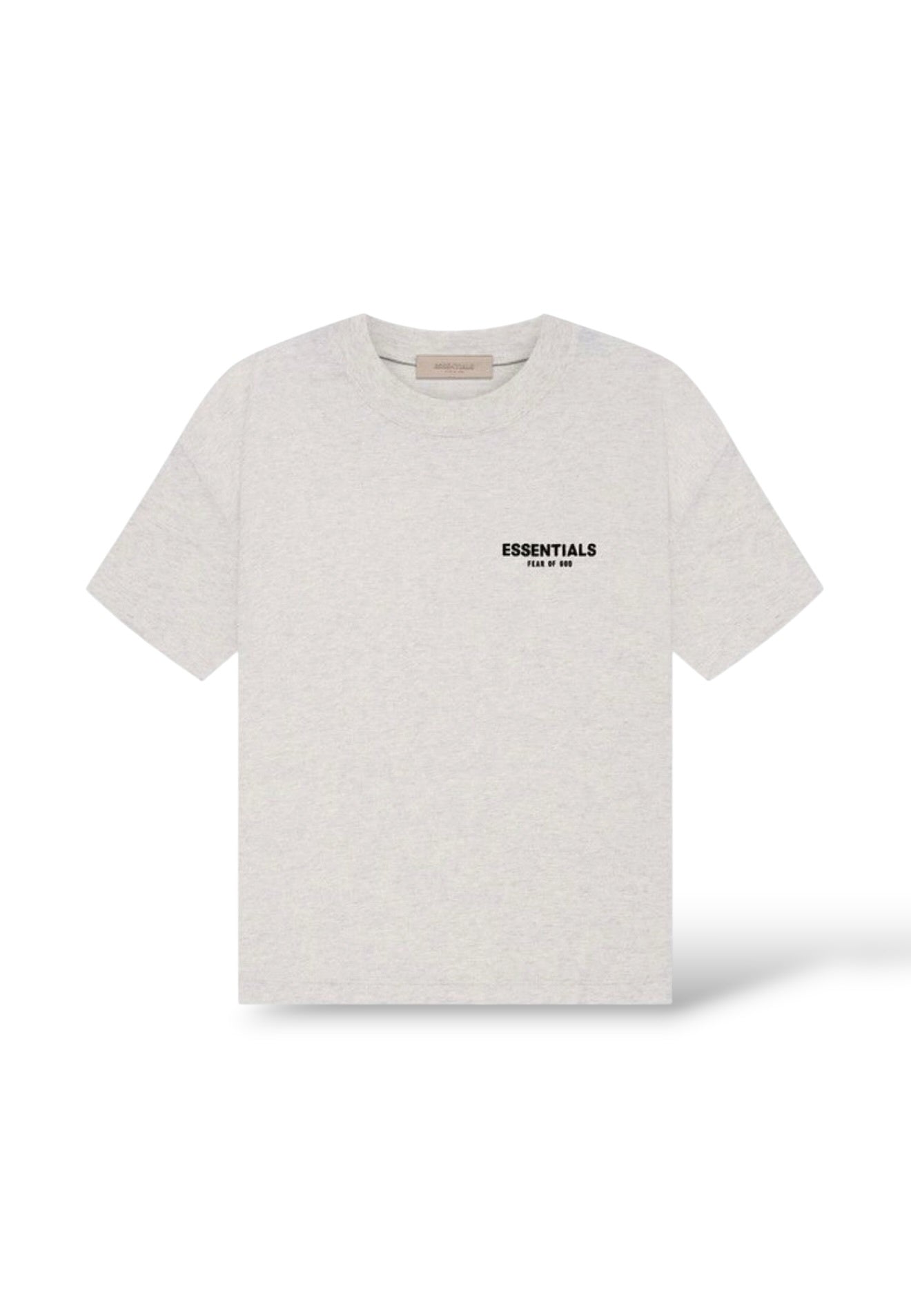 Essentials Fear Of God T-Shirt- Light Oatmeal