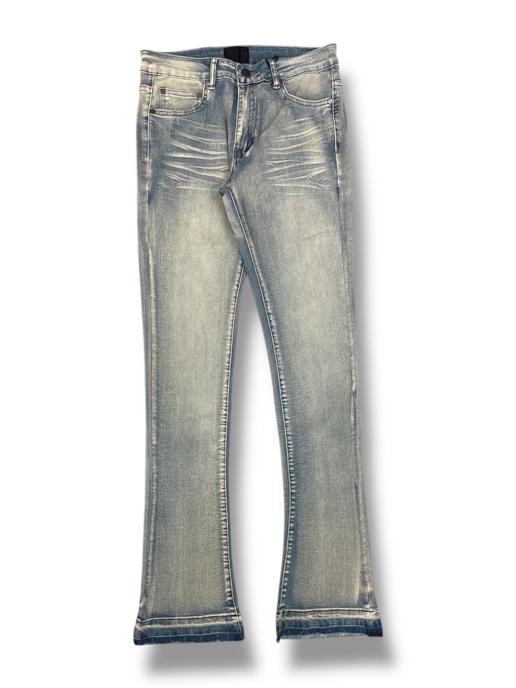 Supply David Core Flare Jeans- Lt Wash