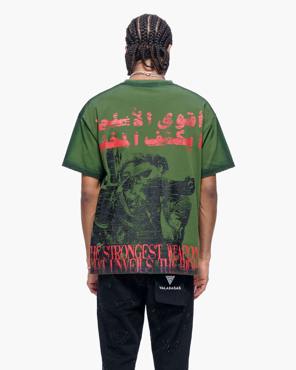 Valabasas 'Weapons' T-Shirt- Green