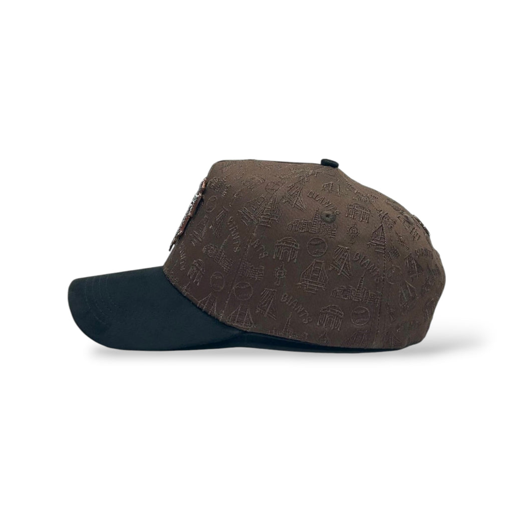 Caps'Fans 'San Francisco' Hat- Brown