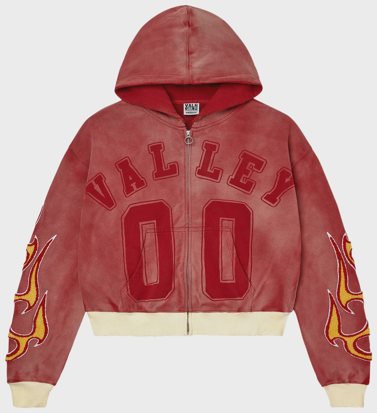 Vale Forever Chimera Zip Up Hoodie RED