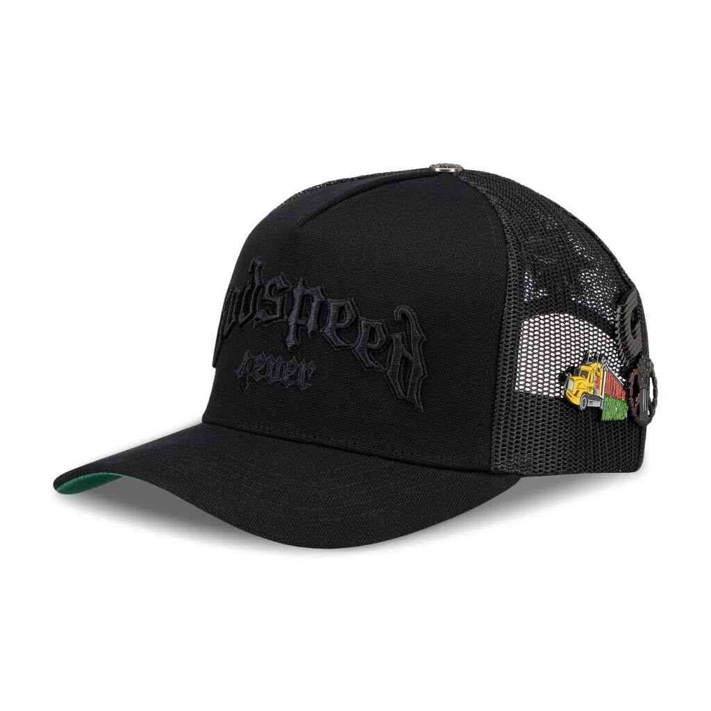 Godspeed Forever Trucker Hat- Vanta Black