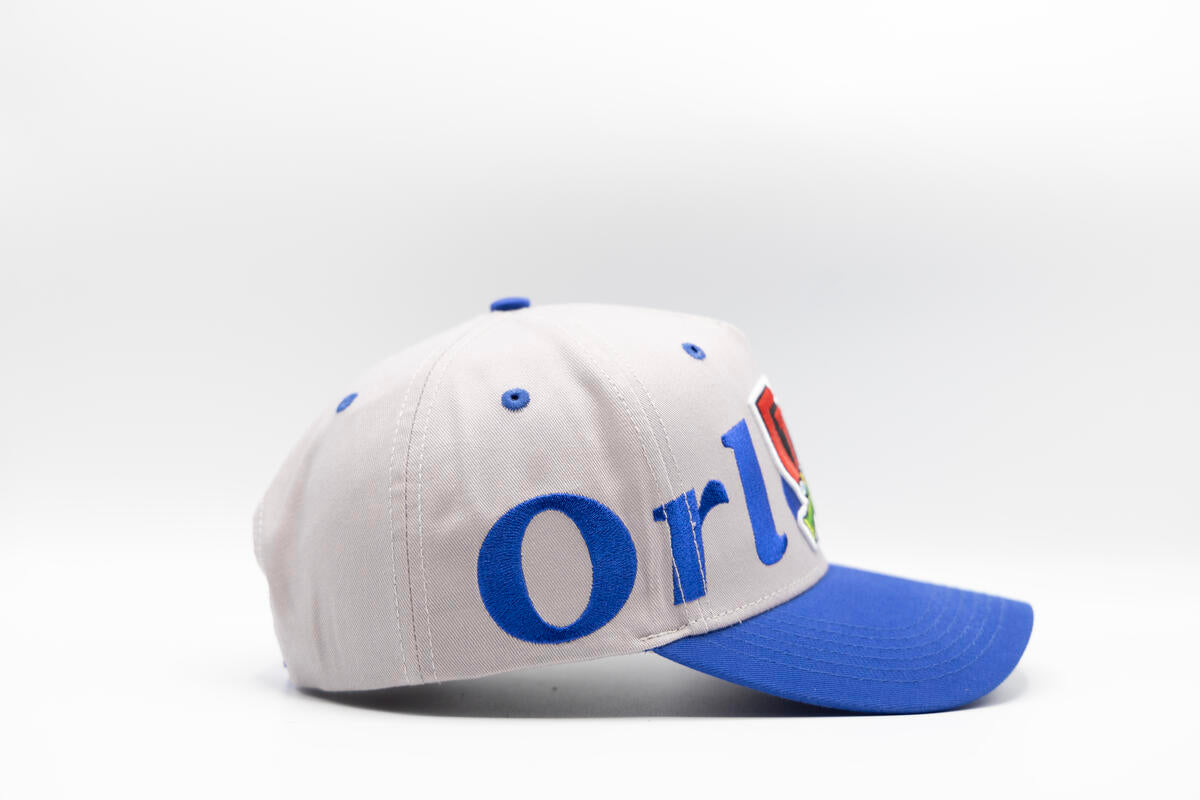 Gth Bold Orlando All Around Snapback Cap- Grey Blue
