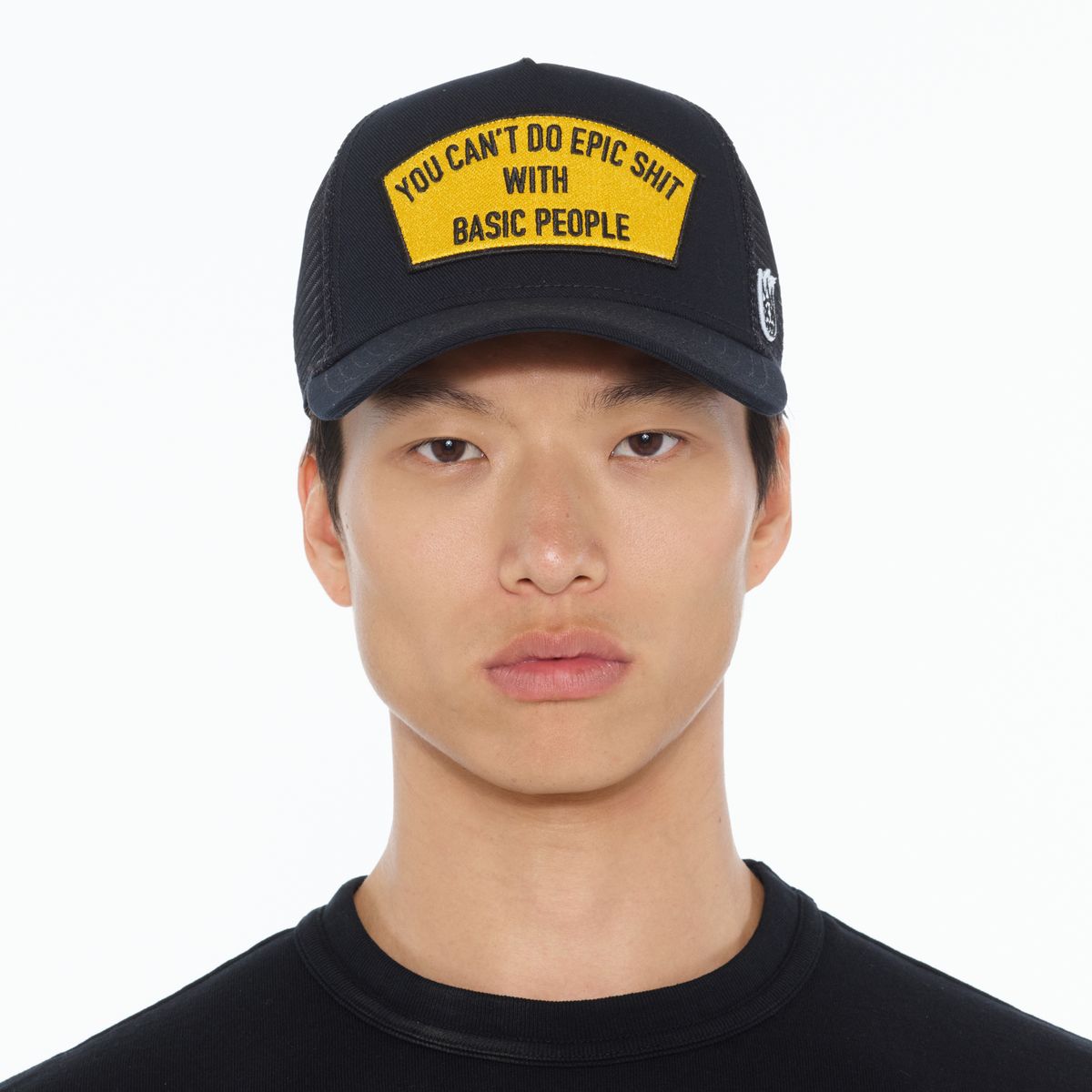 Cult 'Can't Do Epic Shit' Mesh Back Trucker Hat- Blk