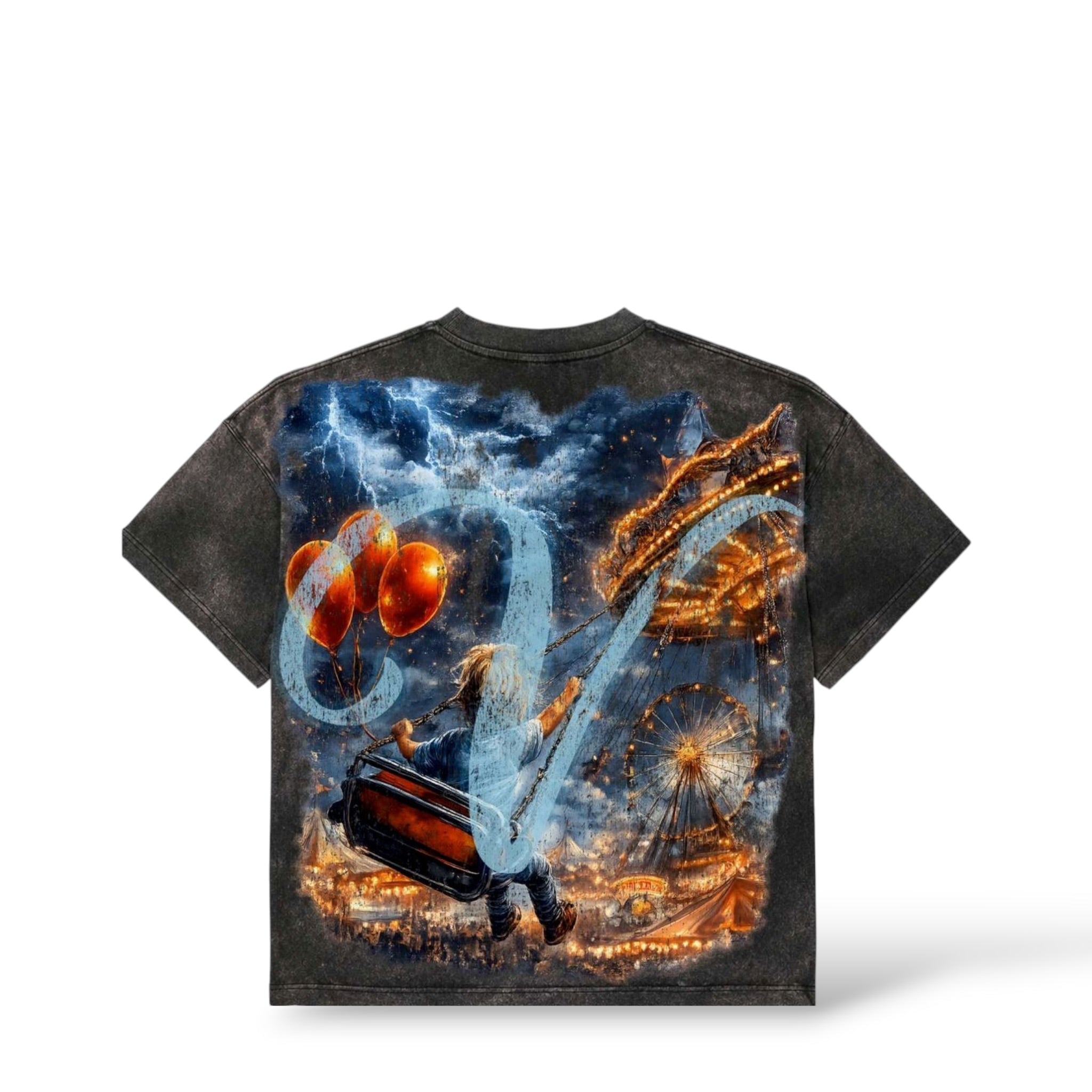 Vtilted 'Carnival' T-Shirt- Black