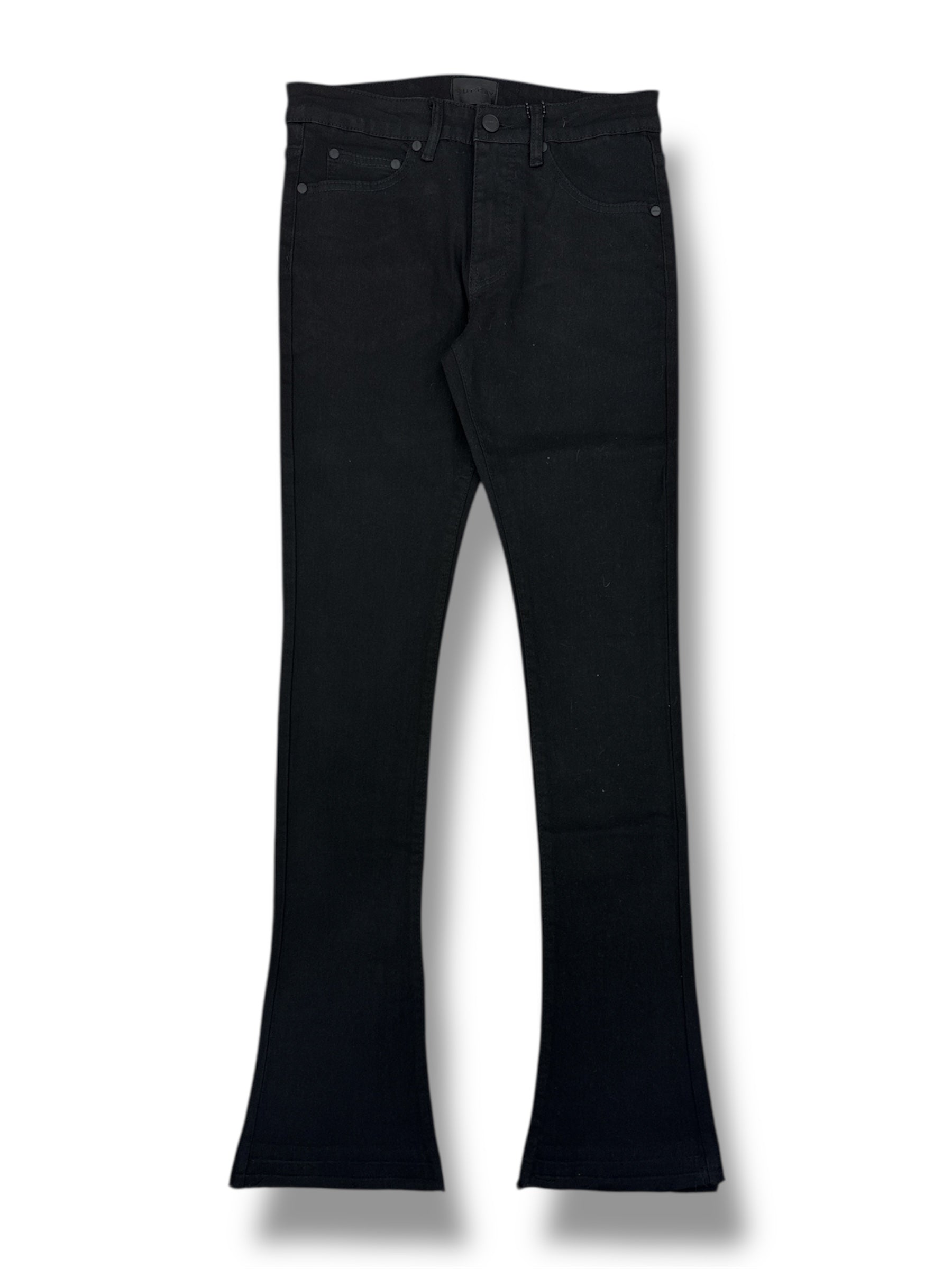 Supply Studios Core David Flare Jeans- Blk