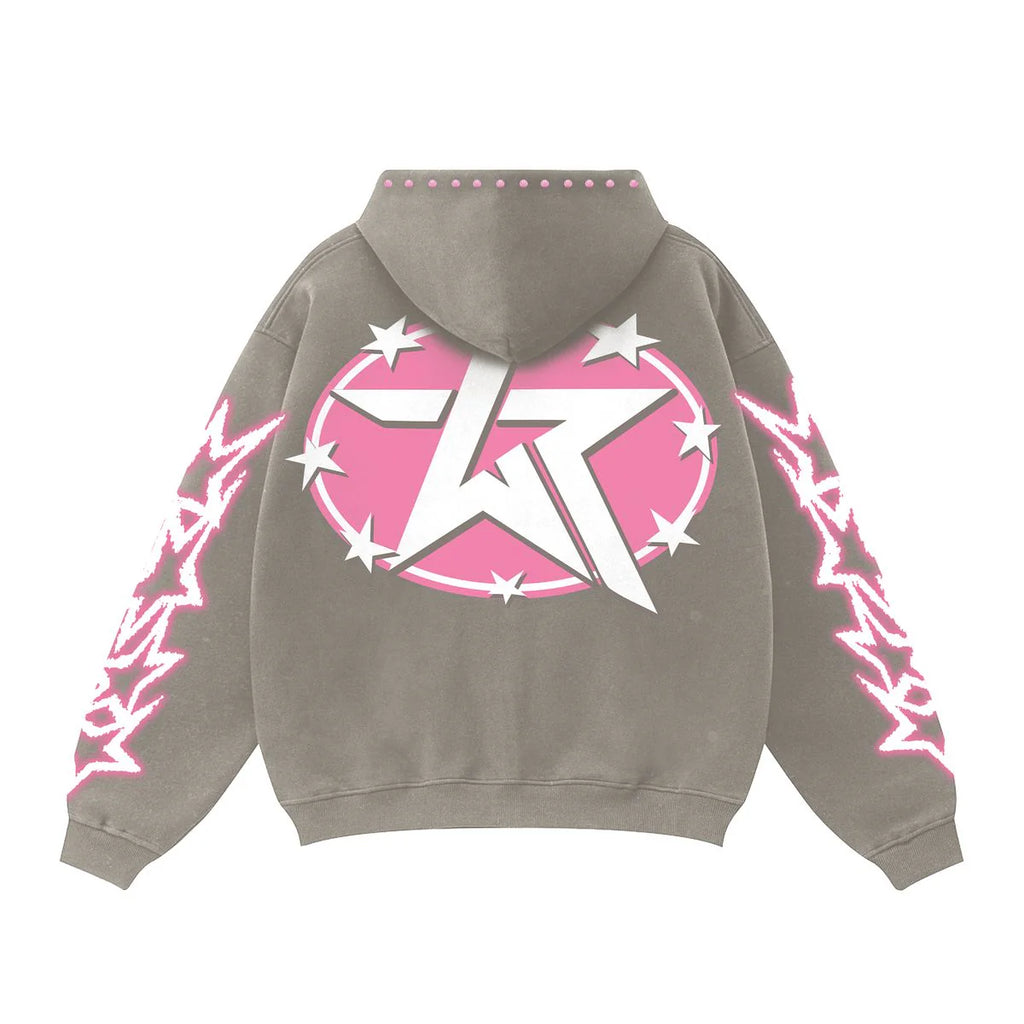 WKND RIOT| HIGH FASHION HOODIE NATURAL