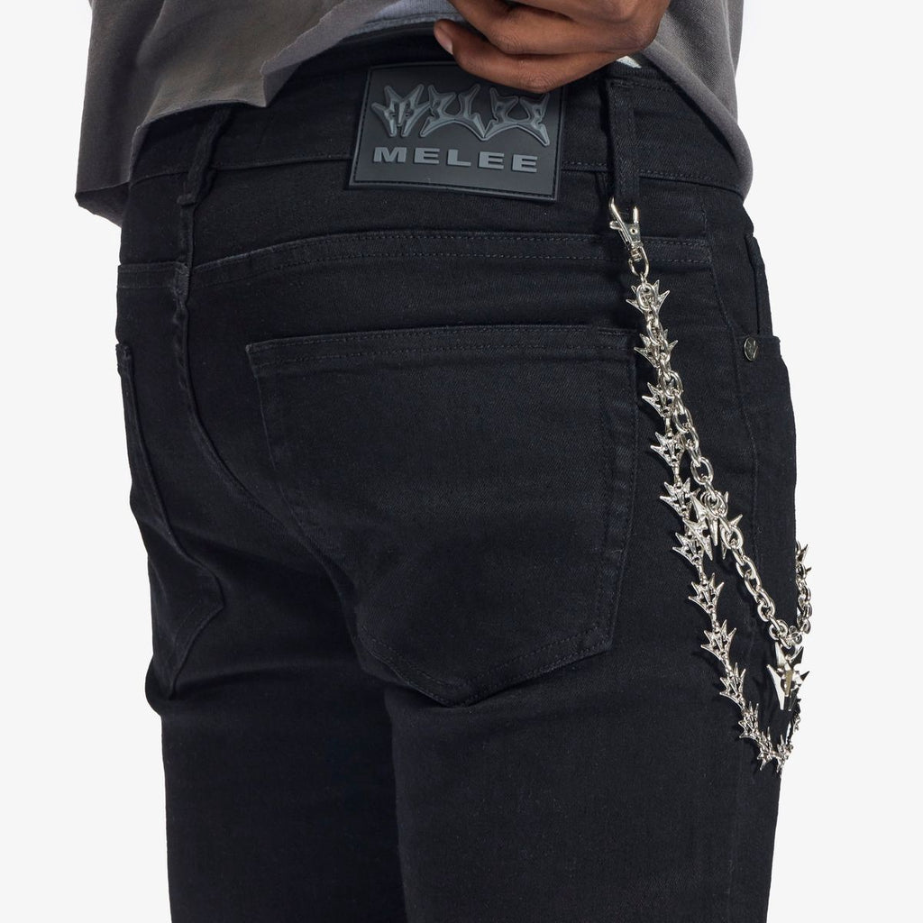 Melee ‘Noctis’ Skinny Jeans - Jet Black