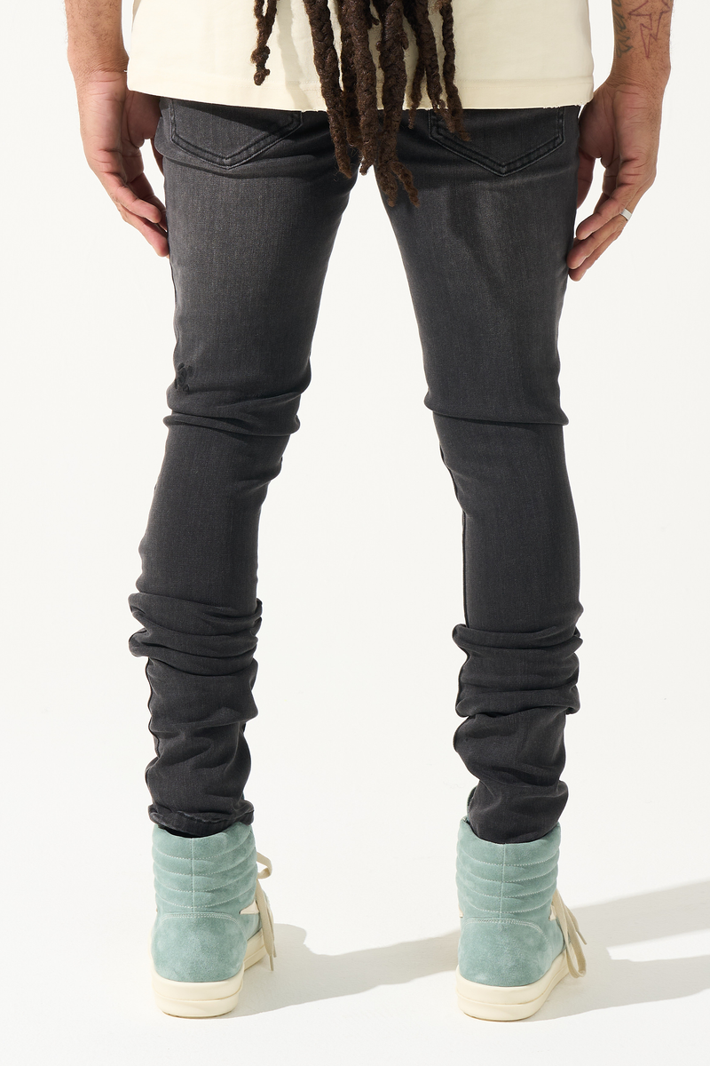 Serenede 'Midnight' Skinny Jeans- Black
