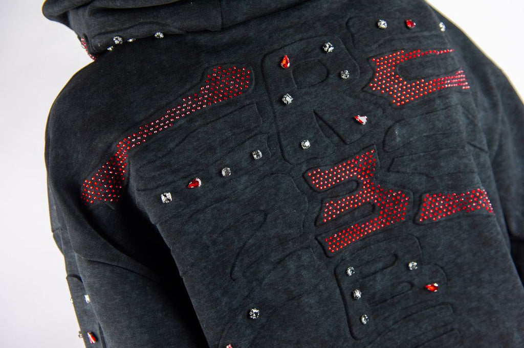 Rebel ‘Framework’ Hoodie- Black
