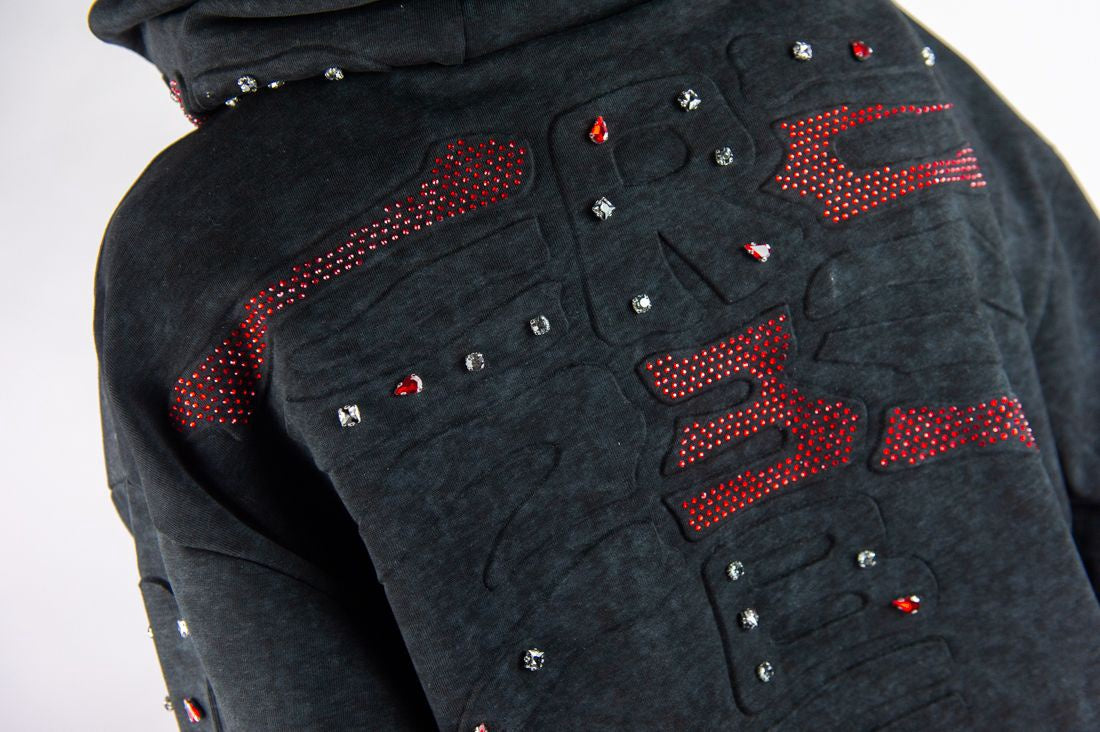 Rebel ‘Framework’ Hoodie- Black
