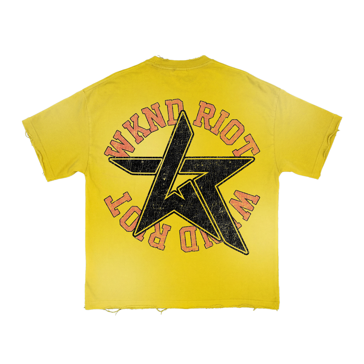 WKND 'Art Dept' T-Shirt- Yellow