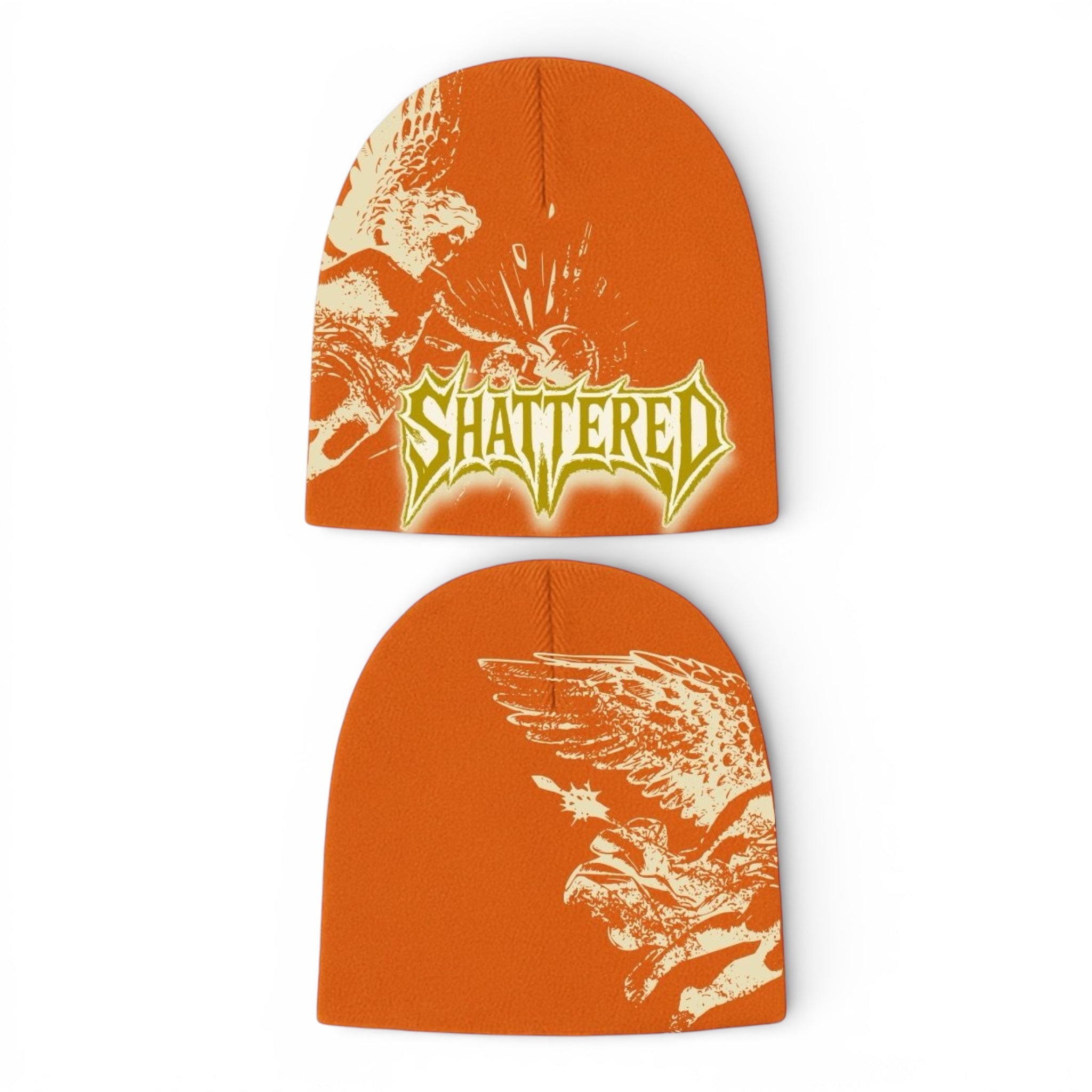 SHATTERED 'Catching Feelings' Beanie- Orange