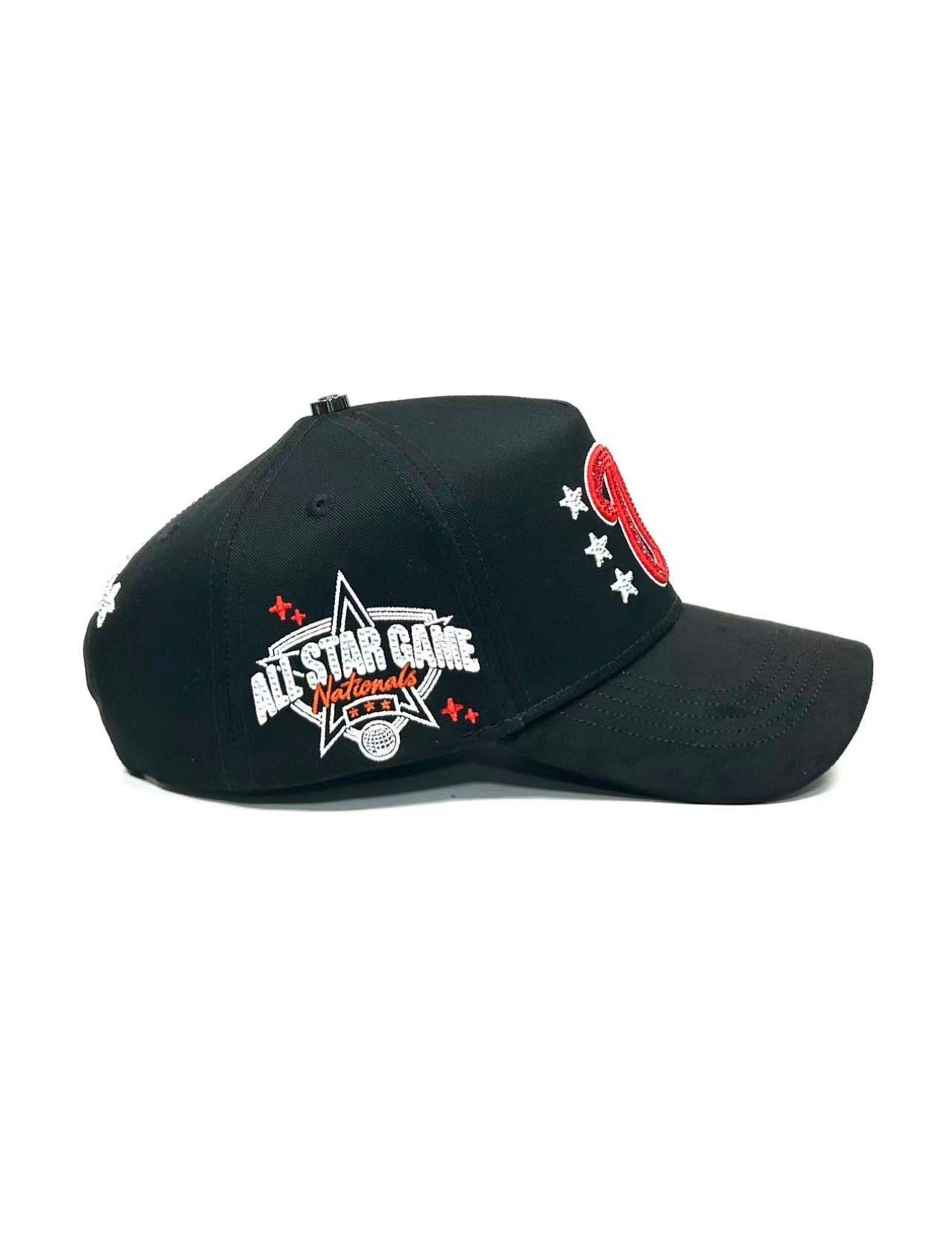 Caps'Fans 'W Star' Hat- Black/Red