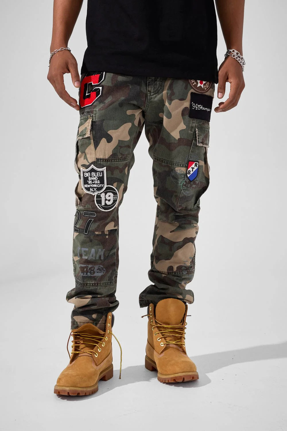 Jordan Craig Purple Heart Cargo Pants- Woodland