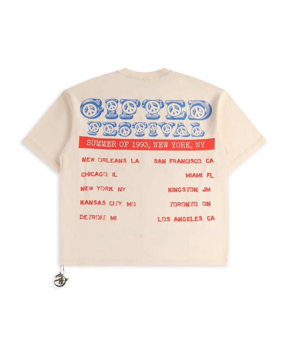 GFTD Fest T-Shirt- Bone